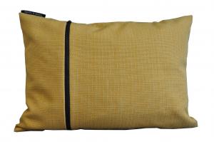 COUSSIN RECTANGULAIRE (40X55) | Lontano uni - Jaune
