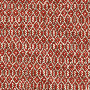 GRAND COUSSIN CARRE (60X60) | Lontano jacquard - Rouge