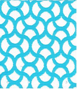 PETIT COUSSIN CARRE (42X42) | Rhodos - Menthe 732