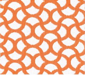PETIT COUSSIN CARRE (42X42) | Rhodos - Orange 730